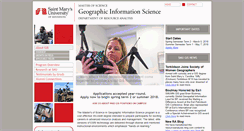 Desktop Screenshot of gis.smumn.edu
