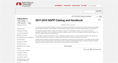 Desktop Screenshot of catalog.smumn.edu