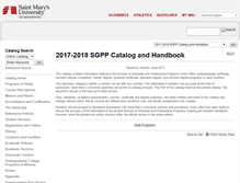 Tablet Screenshot of catalog.smumn.edu